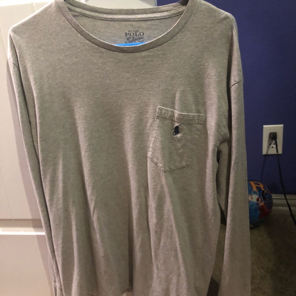 Men’s Small Long Sleeve Polo Shirt